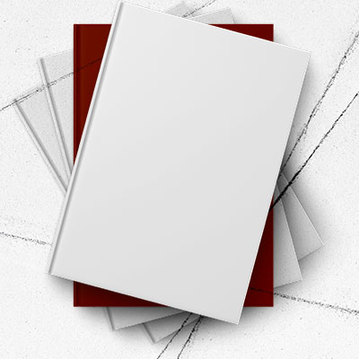 Interactive bookshelf with curated texts